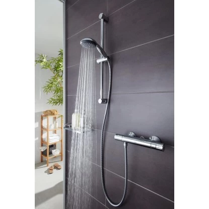 Grohe QuickFix Thermostat-Brausebatterie Precision Startmit Brausegarnitur 4 Grohe QuickFix Thermostat-Brausebatterie Precision Startmit Brausegarnitur – Bild 2