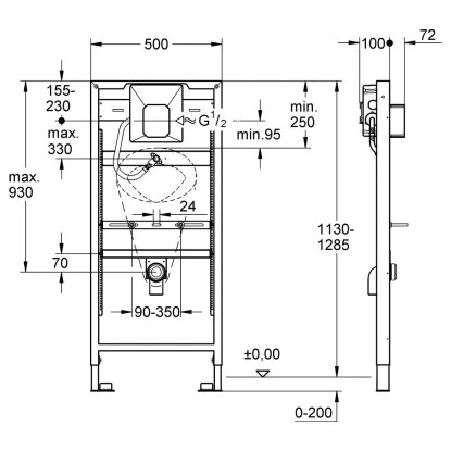Grohe Rapid SL Für Urinal 4 Grohe Rapid SL Für Urinal – Bild 2