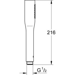Vitalio Get Stick Handbrause -Grohe 389699 4520 1419030 3