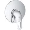 Grohe Einhand-Brausebatterie Eurostyle Offener Metall-Hebelgriff Chrom -Grohe 4005176334337 4520 1