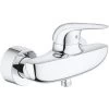 Grohe Einhand-Brausebatterie Eurostyle Metall-Hebelgriff Chrom 12,5mm (1/2") -Grohe 4005176365188 4520 1