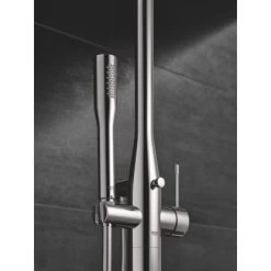 Grohe Einhand-Brausebatterie Essence Freistehendes Duschsystem Chrom 9 Grohe Einhand-Brausebatterie Essence Freistehendes Duschsystem Chrom -Grohe 4005176371509 4520 3