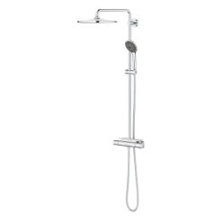 Grohe QuickFix Duschsystem Vitalio 310 Mit Thermostatbatterie Für Die Wandmont. -Grohe 4005176647659 26401001 3