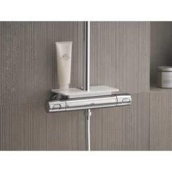 Grohe QuickFix Duschsystem Vitalio 310 Mit Thermostatbatterie Für Die Wandmont. -Grohe 4005176647659 26401001 7