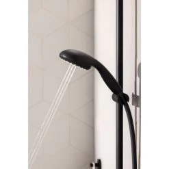 Grohe QuickFix Brausestangenset Vitalio Start 100 Schwarz 2 Strahlarten -Grohe 4005176782183 4520 AB 02