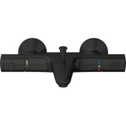 Grohe QuickFix Thermostat-Wannenbatterie Precision Start Schwarz -Grohe 4005176782268 4520 S 03