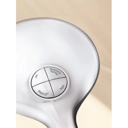 Grohe Handbrause Power & Soul 160 Chrom 4 Strahlarten 4 Grohe Handbrause Power & Soul 160 Chrom 4 Strahlarten – Bild 2