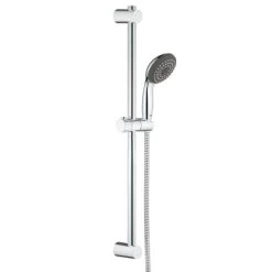 Grohe QuickFix Brausestangenset Vitalio Start 100 Chrom 3 Strahlarten