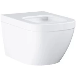 Grohe Wand-WC Euro Keramik Tiefspüler Spülrandlos Alpinweiß