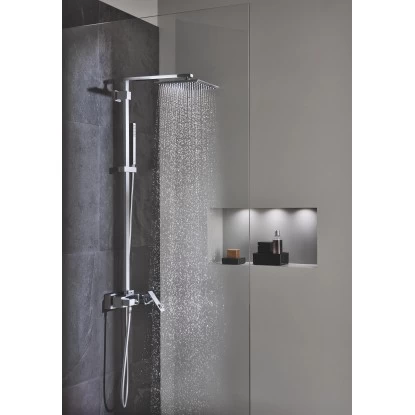 Grohe Duschsystem Mit Einhandmischer Euphoria Cube System 230 Chrom 4 Grohe Duschsystem Mit Einhandmischer Euphoria Cube System 230 Chrom – Bild 2