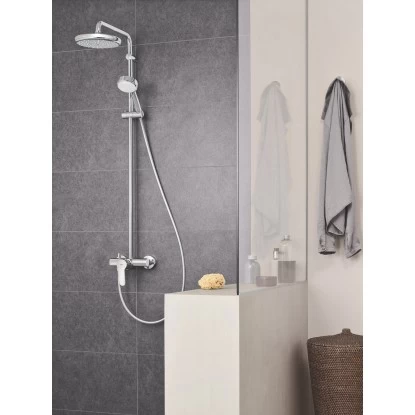 Grohe Duschsystem Tempesta Cosmopolitan 210 Chrom Mit Einhandmischer 5 Grohe Duschsystem Tempesta Cosmopolitan 210 Chrom Mit Einhandmischer – Bild 3