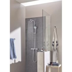 Grohe Duschsystem Euphoria System XXL 210 Mit Thermostatbatterie Chrom -Grohe 4520 ZZH T27964A01 000 01