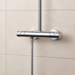 Grohe QuickFix Duschsystem Vitalio Start 250 Mit Thermostat Für Die Wandmontage -Grohe 5037411 7
