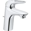Grohe Einhand-Waschtischbatterie Eurostyle S-Size Offener Hebelgriff Chrom