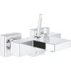 Grohe Einhand-Wannenbatterie Eurocube Joy Chrom -Grohe 518375 4520 23666000