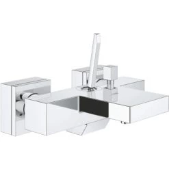 Grohe Einhand-Wannenbatterie Eurocube Joy Chrom