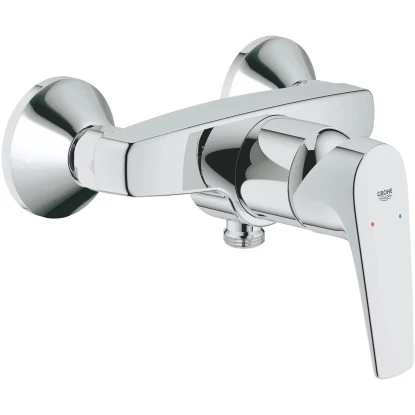 Grohe Einhand-Brausebatterie BauFlow Chrom 3 Grohe Einhand-Brausebatterie BauFlow Chrom