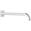 Grohe Brausearm Rainshower Chrom Ausladung 275 Mm Mit Eckiger Rosette -Grohe 518621 4520 27488000