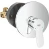Grohe QuickFix Einhand-Brausebatterie Start Edge Chrom -Grohe 5187323 4520 29082000 1