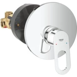 Grohe QuickFix Einhand-Brausebatterie Start Loop Unterputz Chrom