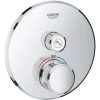Grohe Thermostat Grohtherm SmartControl Mit 1 Absperrventil Chrom Rund -Grohe 518757 4520 29118000