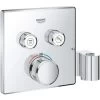 Grohe Thermostat Grohtherm SmartControl 2 Absperrventile Chrom Mit Brausehalter -Grohe 518774 4520 29125000