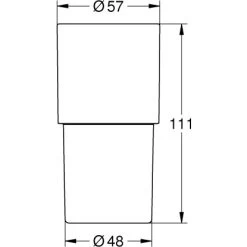Grohe Kristallglas Atrio -Grohe 5208160 4520 100049421 1