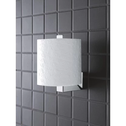 Grohe Reservepapierhalter Selection Cube Chrom 4 Grohe Reservepapierhalter Selection Cube Chrom – Bild 2