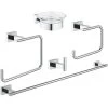 Grohe Bad-Set 5 In 1 Essentials Cube Chrom