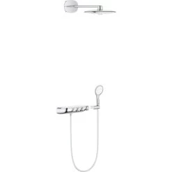Grohe Duschsystem Rainshower System SmartControl 360 Duo Moon White
