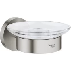 Grohe Seifenschale Essentials Mit Halter Supersteel