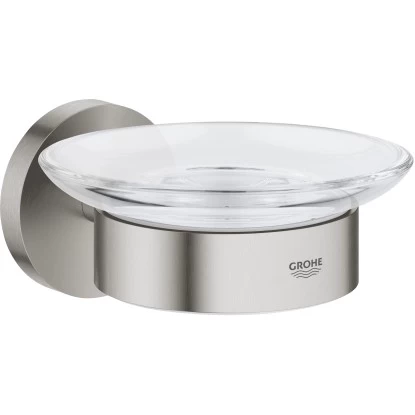 Grohe Seifenschale Essentials Mit Halter Supersteel 3 Grohe Seifenschale Essentials Mit Halter Supersteel