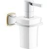 Grohe Halter Grandera Mit Keramik-Seifenspender Chrom/Gold