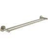Grohe Doppel-Badetuchhalter Essentials Nickel Gebürstet -Grohe 5311956 4520 40802EN1 1