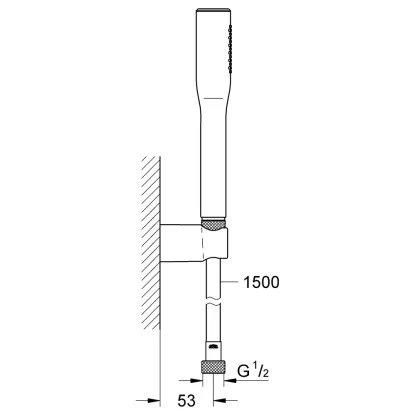 Grohe Wandhalter-Set Euphoria Cosmopolitan Stick 4 Grohe Wandhalter-Set Euphoria Cosmopolitan Stick – Bild 2