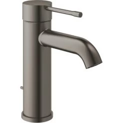 Grohe Einhand-Waschtischbatterie Essence S-Size Hard Graphite Gebürstet