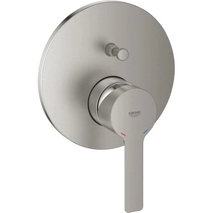 Grohe Einhand-Wannenbatterie Lineare Supersteel 3 Grohe Einhand-Wannenbatterie Lineare Supersteel