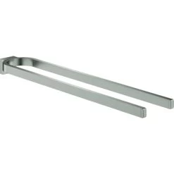 Grohe Handtuchhalter Selection 2-armig Hard Graphite Gebürstet