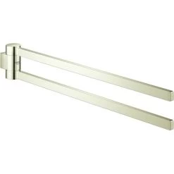 Grohe Handtuchhalter Selection 2-armig Schwenkbar Nickel