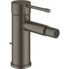 Grohe Einhand-Bidetbatterie Essence Hard Graphite Gebürstet -Grohe 963984 4520 32935AL1