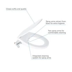 Grohe QuickFix Bau Keramik Dusch-WC Aufsatz -Grohe BauKeramikDuschWCAufsatz 8