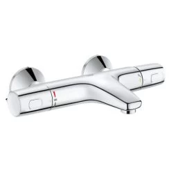 Grohe QuickFix Thermostat-Wannenarmatur Precision Trend Chrom