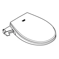 Grohe QuickFix Bau Keramik Dusch-WC Aufsatz -Grohe auKeramikDuschWCAufsatz 11