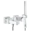 Grohe Einhand-Wannenbatterie Eurocube DN 15 Mit Brausegarnitur -Grohe cube einhandwannenbatterie 2