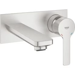 Grohe 2-Loch-Waschbeckenarmatur Lineare Supersteel