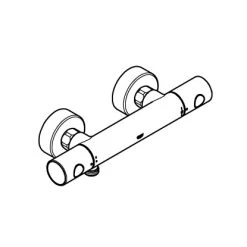 Grohe QuickFix Precision Get Thermostat-Brausebatterie DN 15 -Grohe ostatBrausebatterieDN15 10