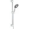 Grohe Brausestangen-Set Vitalio Rain 130 Chrom 4+ Strahlarten -Grohe taliorain brausestangenset