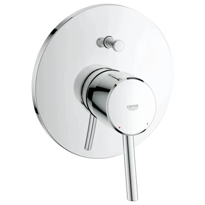 Grohe Einhebelmischer-Wannenarmatur Concetto Chrom 3 Grohe Einhebelmischer-Wannenarmatur Concetto Chrom